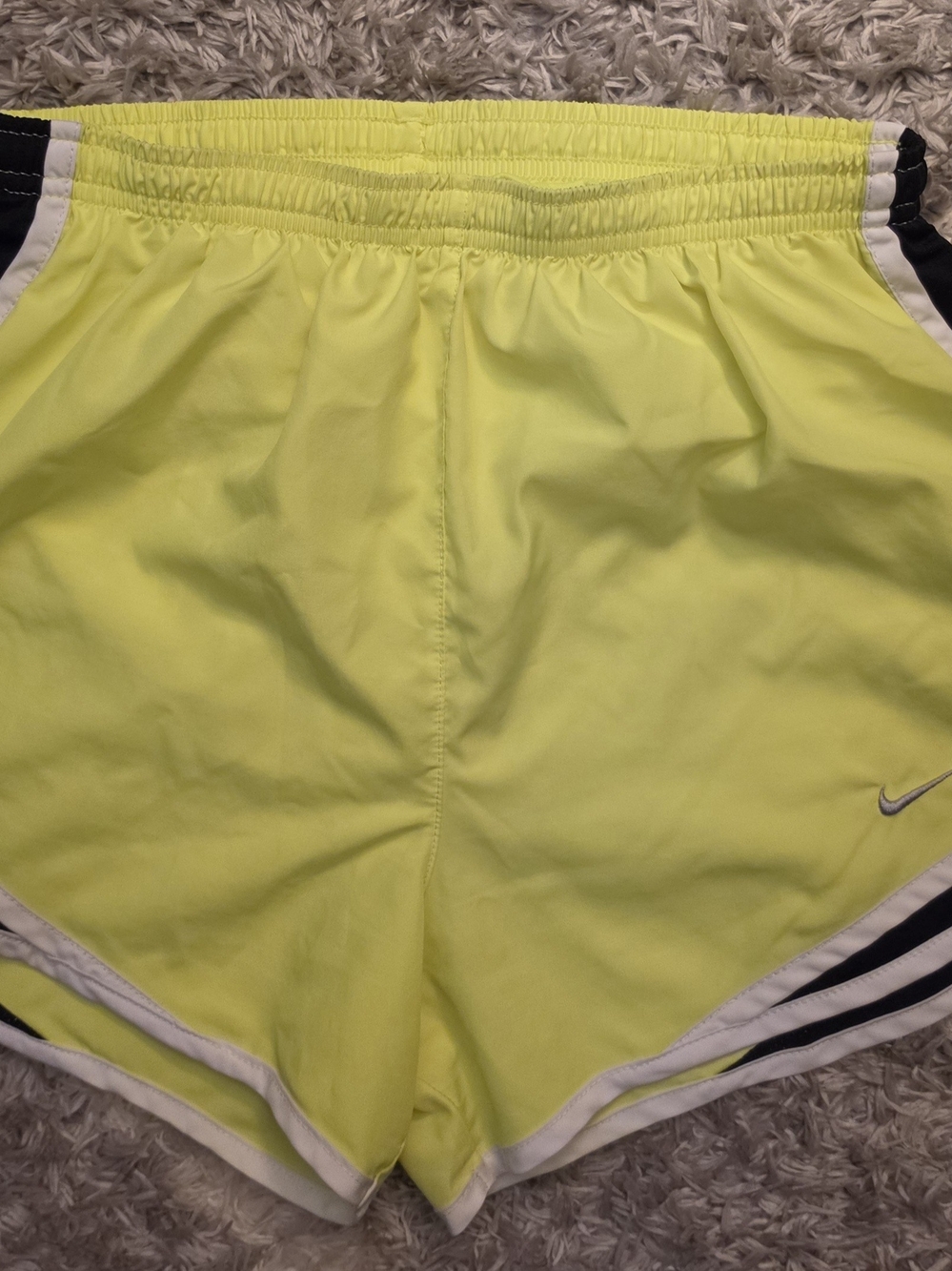 NWOT Nike Women’s Bright Yellow Athletic Running Shorts